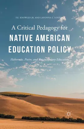 Lovern / Knowles |  A Critical Pedagogy for Native American Education Policy | eBook | Sack Fachmedien