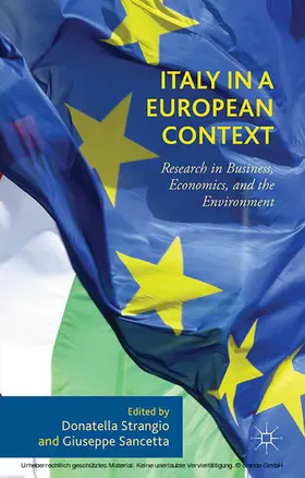 Strangio / Sancetta / Zimmer | Italy in a European Context | E-Book | sack.de