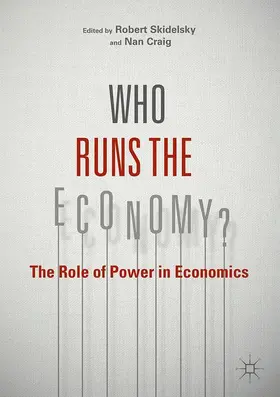 Skidelsky / Craig |  Who Runs the Economy? | Buch |  Sack Fachmedien