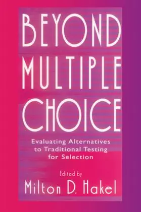 Hakel | Beyond Multiple Choice | Buch | 978-1-138-00253-1 | sack.de