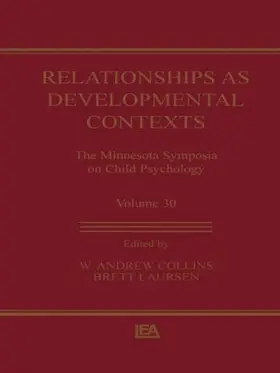 Collins / Laursen |  Relationships as Developmental Contexts | Buch |  Sack Fachmedien