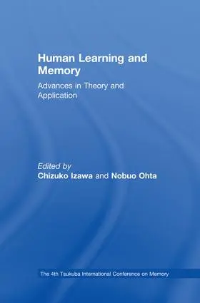 Izawa / Ohta |  Human Learning and Memory | Buch |  Sack Fachmedien