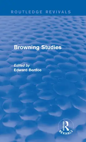 Berdoe |  Browning Studies | Buch |  Sack Fachmedien