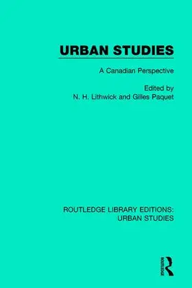 Lithwick / Paquet |  Urban Studies | Buch |  Sack Fachmedien