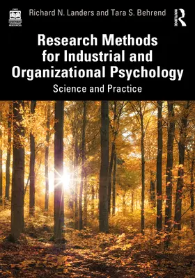 Landers / Behrend |  Research Methods for Industrial and Organizational Psychology | Buch |  Sack Fachmedien