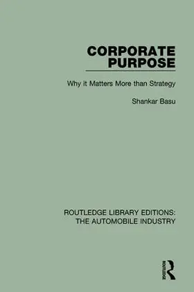 Basu |  Corporate Purpose | Buch |  Sack Fachmedien
