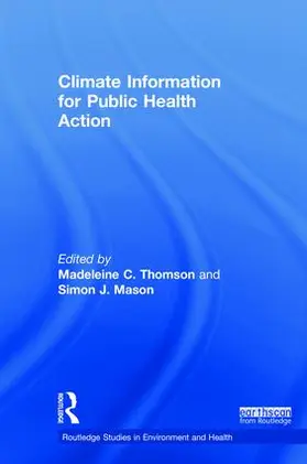 Thomson / Mason |  Climate Information for Public Health Action | Buch |  Sack Fachmedien