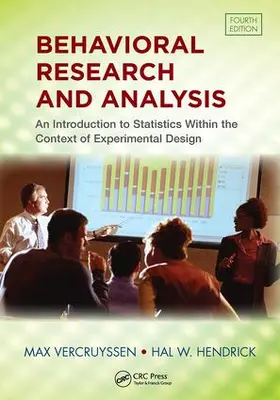 Vercruyssen / Hendrick | Behavioral Research and Analysis | Buch | 978-1-138-07318-0 | sack.de