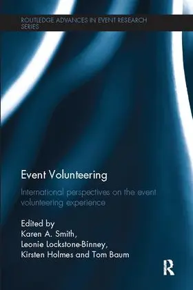 Smith / Lockstone-Binney / Holmes |  Event Volunteering. | Buch |  Sack Fachmedien