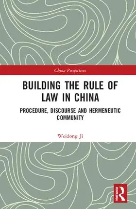 Ji |  Building the Rule of Law in China | Buch |  Sack Fachmedien
