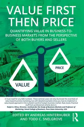 Hinterhuber / Snelgrove | Value First then Price | Buch | 978-1-138-10163-0 | www2.sack.de