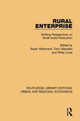 Whatmore / Marsden / Lowe |  Rural Enterprise | Buch |  Sack Fachmedien