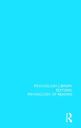 Rentel / Corson / Dunn |  Psychophysiological Aspects of Reading and Learning | Buch |  Sack Fachmedien