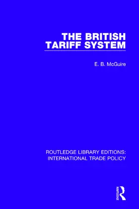 McGuire |  The British Tariff System | Buch |  Sack Fachmedien