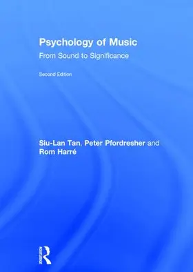 Tan / Pfordresher / Harre |  Psychology of Music | Buch |  Sack Fachmedien