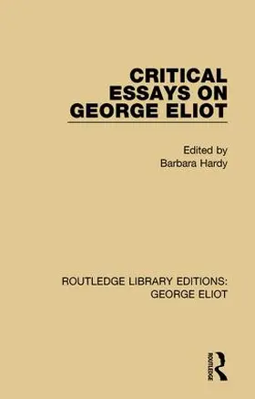 Hardy |  Critical Essays on George Eliot | Buch |  Sack Fachmedien