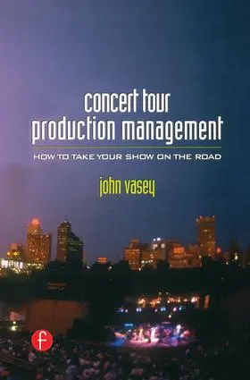 Vasey | Concert Tour Production Management | Buch | 978-1-138-13268-9 | sack.de