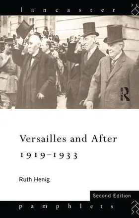 Henig |  Versailles and After, 1919-1933 | Buch |  Sack Fachmedien