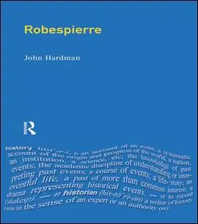 Hardman |  Robespierre | Buch |  Sack Fachmedien