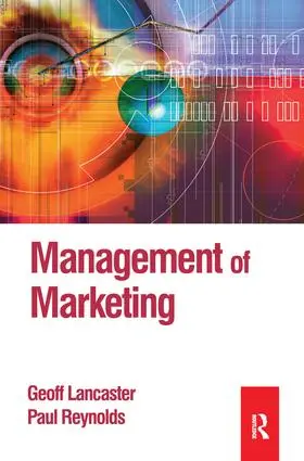 Reynolds / Lancaster |  Management of Marketing | Buch |  Sack Fachmedien