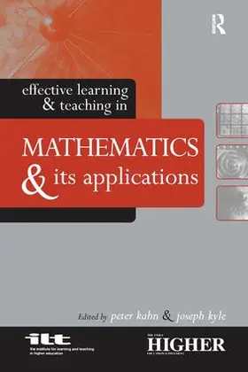 Kahn / Kyle |  Effective Learning and Teaching in Mathematics and Its Applications | Buch |  Sack Fachmedien