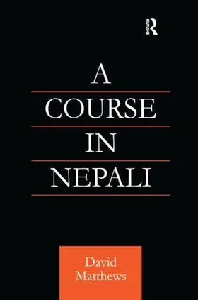 Matthews |  Course in Nepali | Buch |  Sack Fachmedien