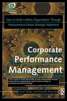 Wade / Recardo |  Corporate Performance Management | Buch |  Sack Fachmedien