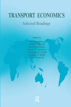 Oum |  Transport Economics | Buch |  Sack Fachmedien