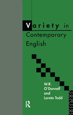 O'Donnell / Todd |  Variety in Contemporary English | Buch |  Sack Fachmedien