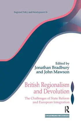 Bradbury / Mawson |  British Regionalism and Devolution | Buch |  Sack Fachmedien