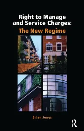 Jones |  Right to Manage & Service Charges | Buch |  Sack Fachmedien