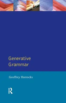 Horrocks |  Generative Grammar | Buch |  Sack Fachmedien