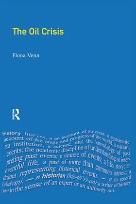 Venn |  The Oil Crisis | Buch |  Sack Fachmedien