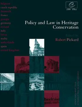 Pickard |  Policy and Law in Heritage Conservation | Buch |  Sack Fachmedien