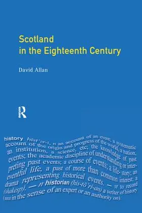 Allan |  Scotland in the Eighteenth Century | Buch |  Sack Fachmedien