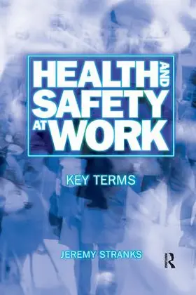 Stranks |  Health and Safety at Work: Key Terms | Buch |  Sack Fachmedien