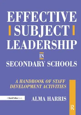 Harris |  Effective Subject Leadership in Secondary Schools | Buch |  Sack Fachmedien