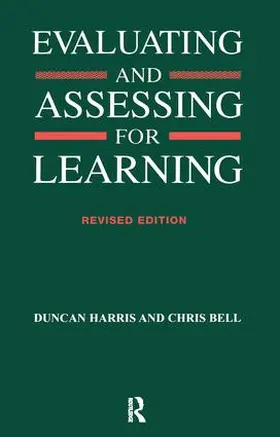 Bell / Harris |  Evaluating and Assessing for Learning | Buch |  Sack Fachmedien