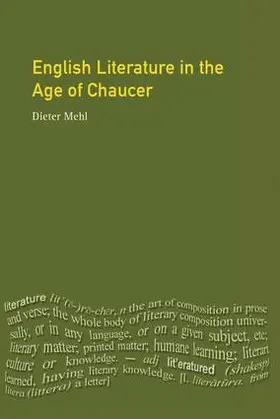 Mehl |  English Literature in the Age of Chaucer | Buch |  Sack Fachmedien