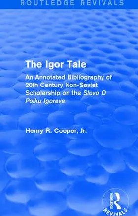 Cooper, Jr. |  The Igor Tale | Buch |  Sack Fachmedien