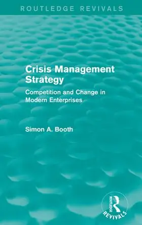 Booth | Crisis Management Strategy | Buch | 978-1-138-18373-5 | sack.de