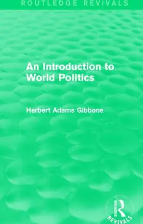 Gibbons |  An Introduction to World Politics | Buch |  Sack Fachmedien