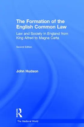 Hudson | The Formation of the English Common Law | Buch | 978-1-138-18933-1 | sack.de