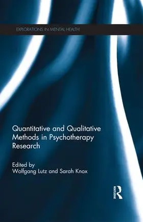 Lutz / Knox |  Quantitative and Qualitative Methods in Psychotherapy Research | Buch |  Sack Fachmedien