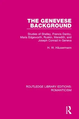 Häusermann |  The Genevese Background | Buch |  Sack Fachmedien