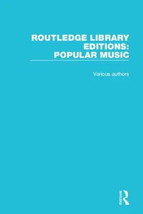 Various |  Routledge Library Editions: Popular Music | Buch |  Sack Fachmedien