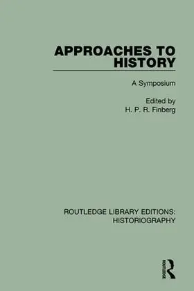 Finberg | Approaches to History | Buch | 978-1-138-19433-5 | www2.sack.de