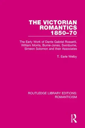 Welby |  The Victorian Romantics 1850-70 | Buch |  Sack Fachmedien