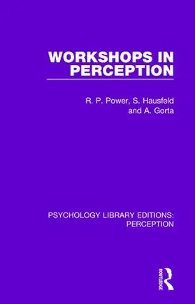 Power / Hausfeld / Gorta |  Workshops in Perception | Buch |  Sack Fachmedien