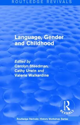 Steedman / Urwin / Walkerdine |  : Language, Gender and Childhood (1985) | Buch |  Sack Fachmedien